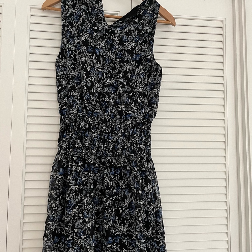 Aqua Smocked Waist Dress Size Small